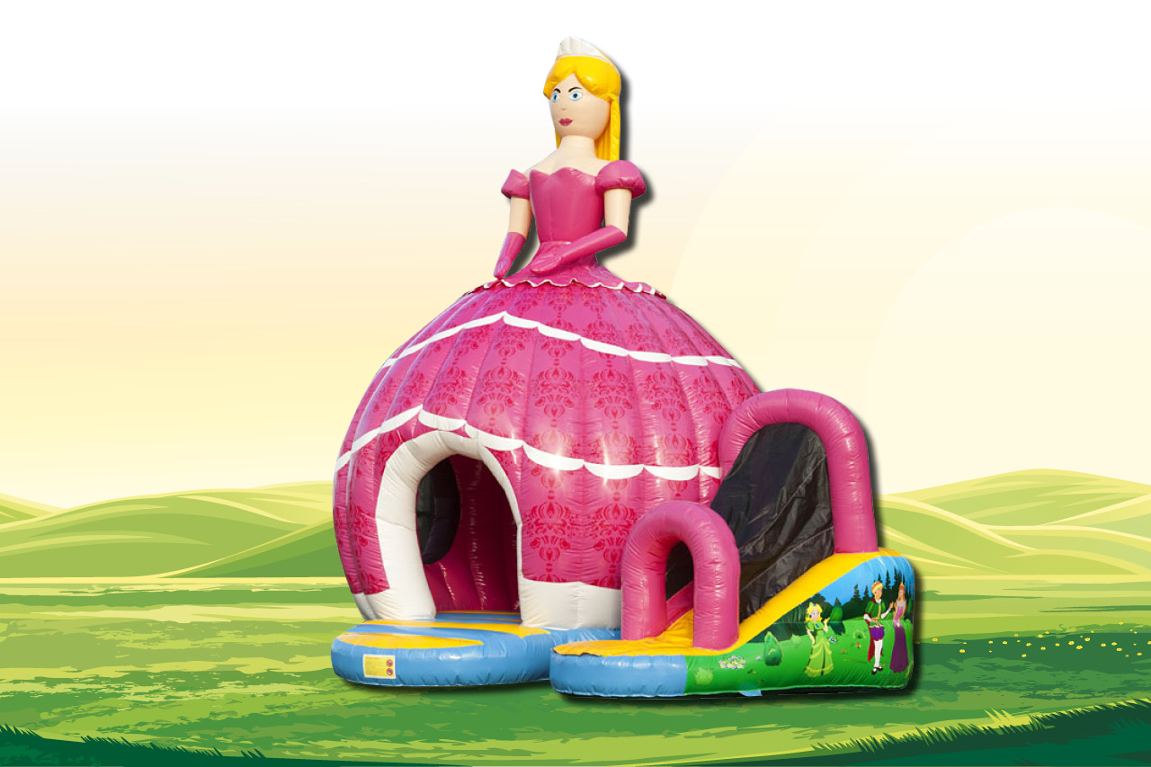 Miete deine Hüpfburg "Riesen-Prinzessin" auf huepfburgcenter.com